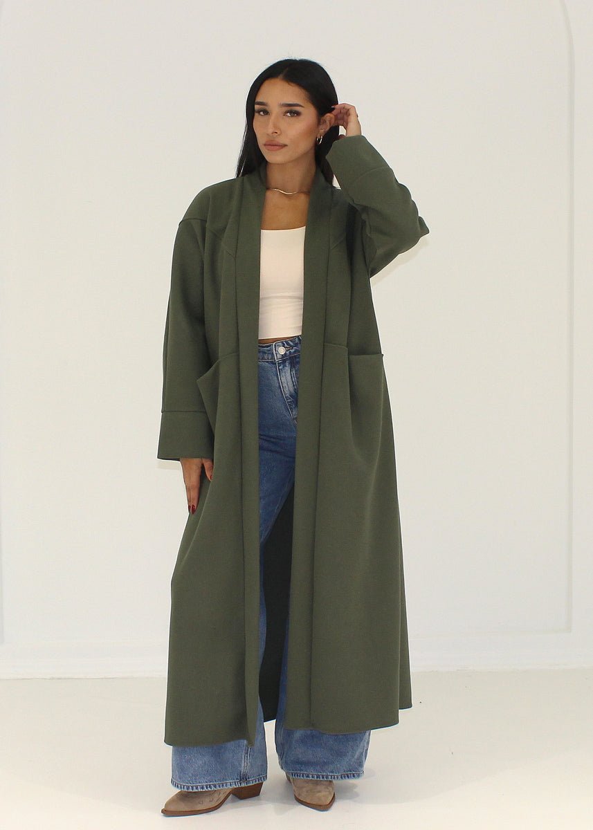 Oversize Mantel mit weitem Schnitt - NAHA
