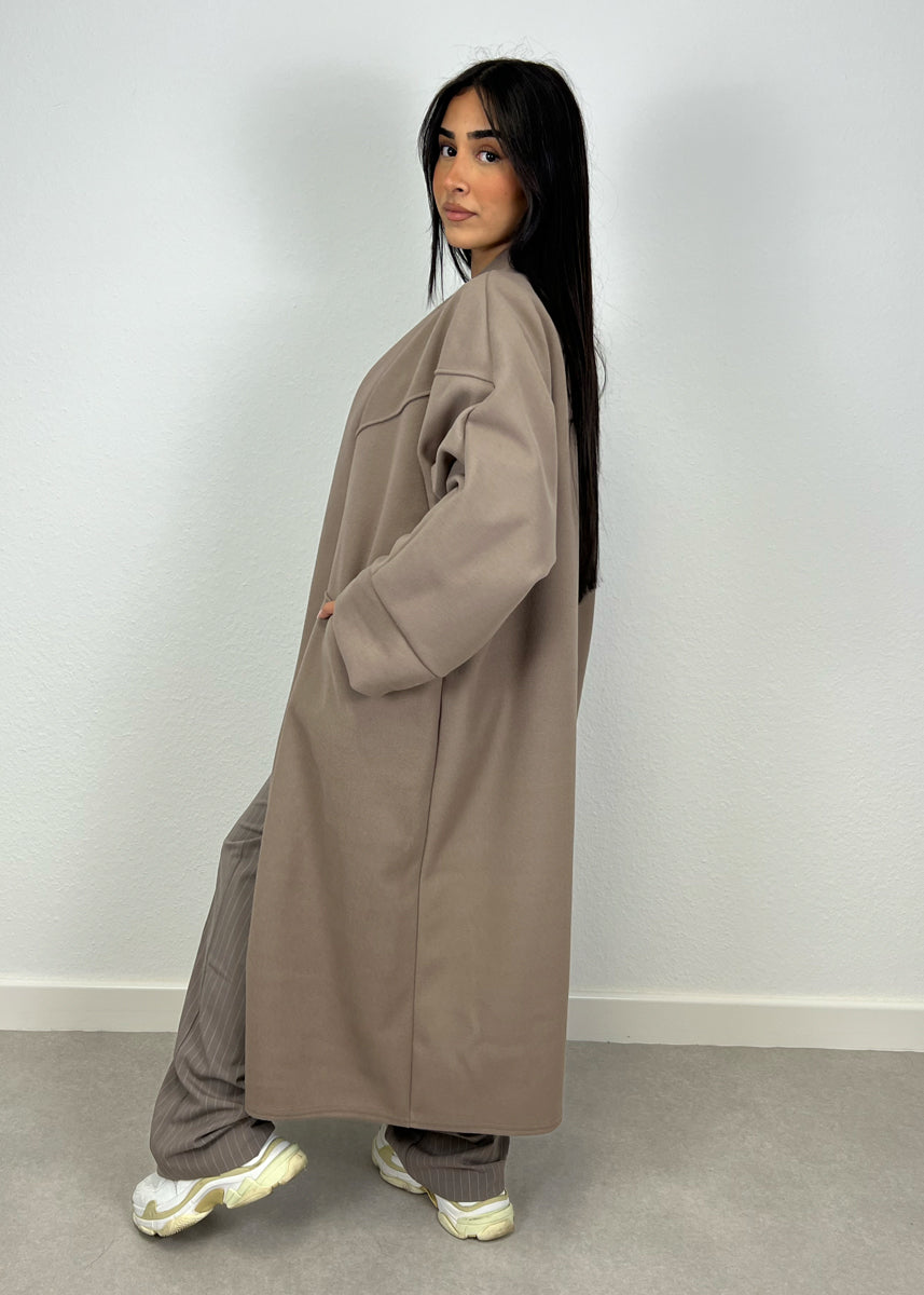 Oversize Mantel mit weitem Schnitt
