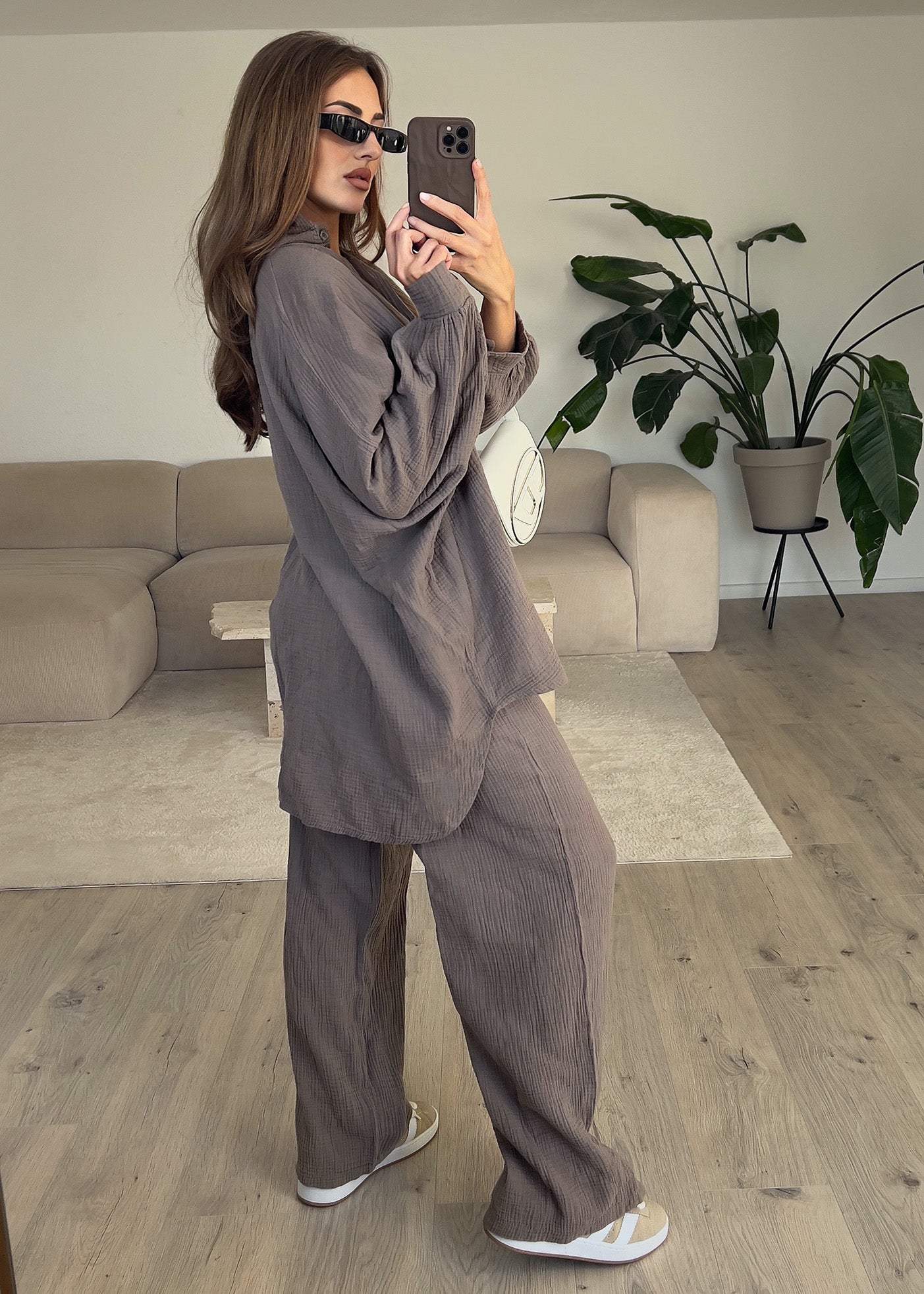 Oversize Musseline Set