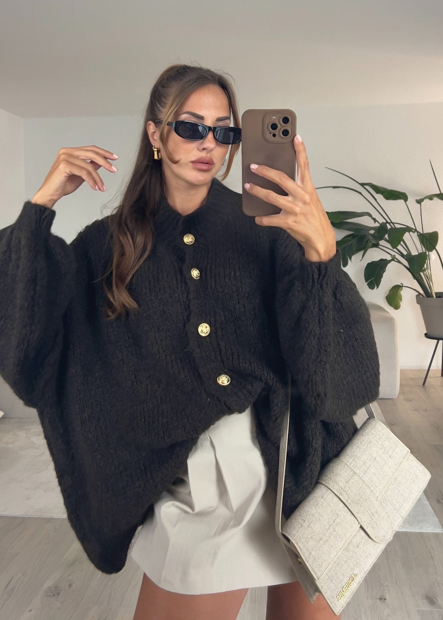 Oversize Strickjacke - NAHA