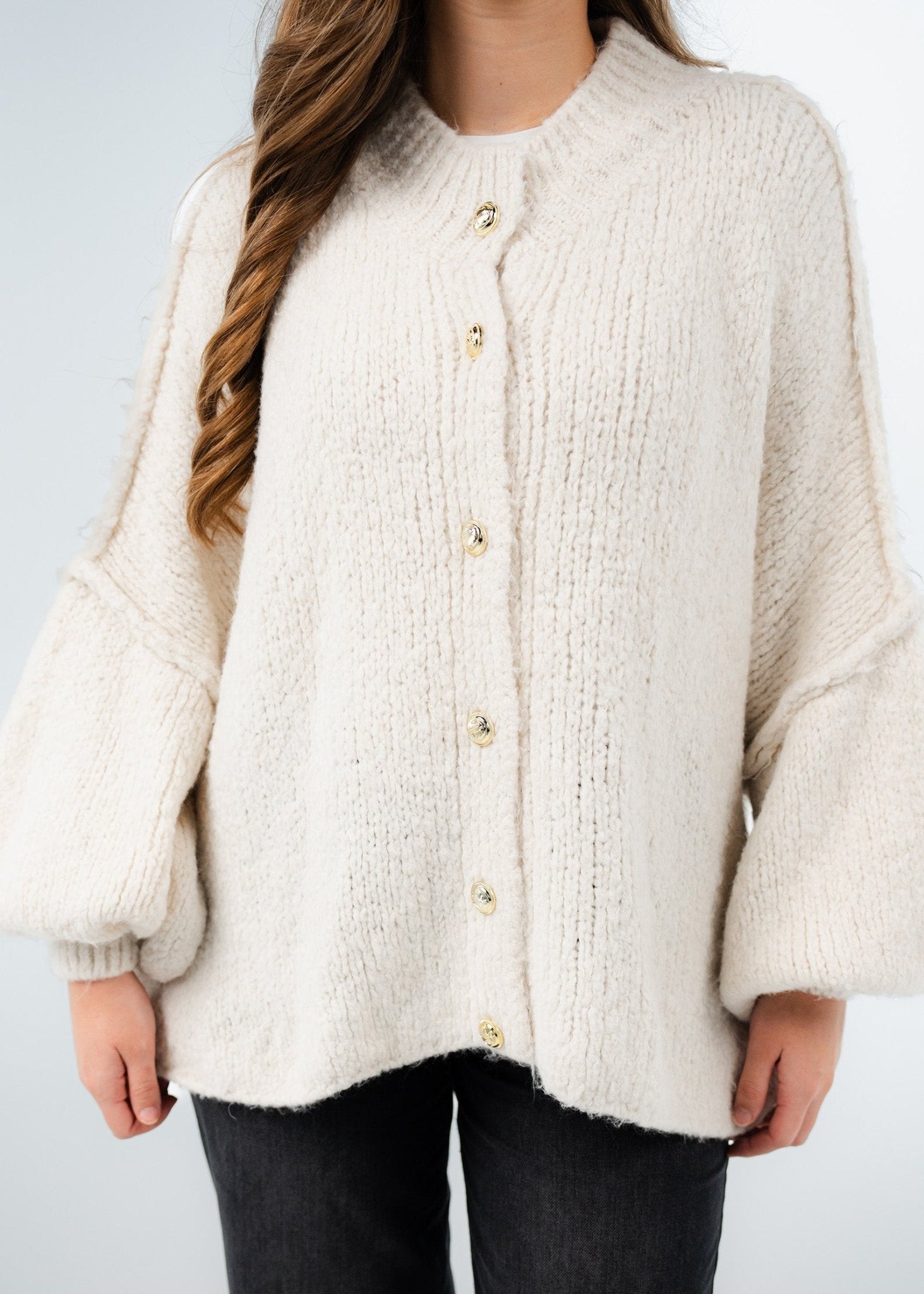 Oversize Strickjacke - NAHA