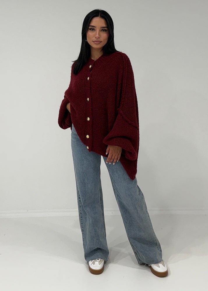 Oversize Strickjacke - NAHA