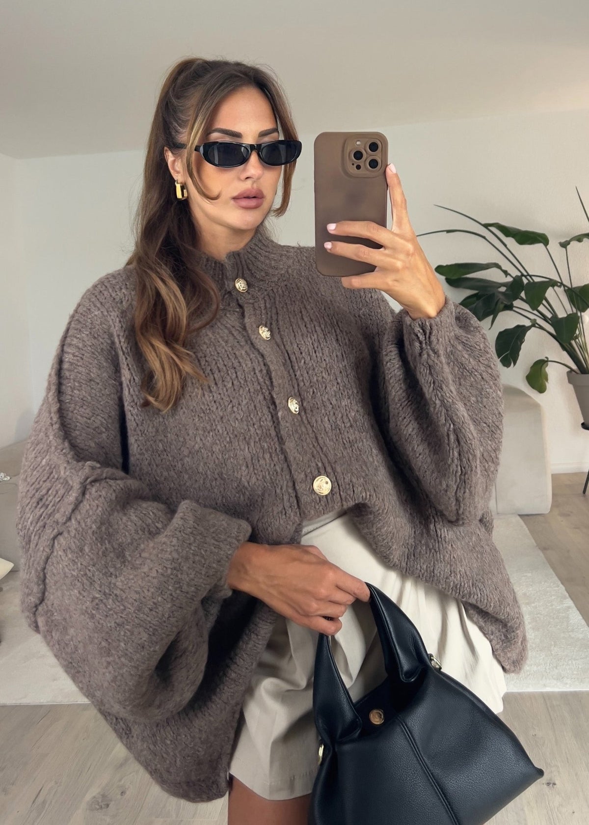 Oversize Strickjacke - NAHA