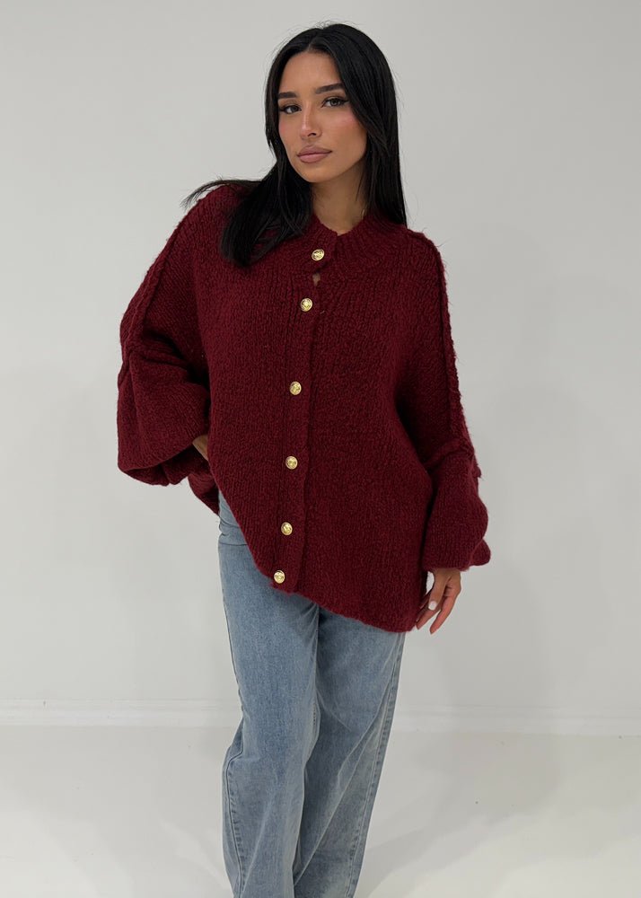 Oversize Strickjacke - NAHA
