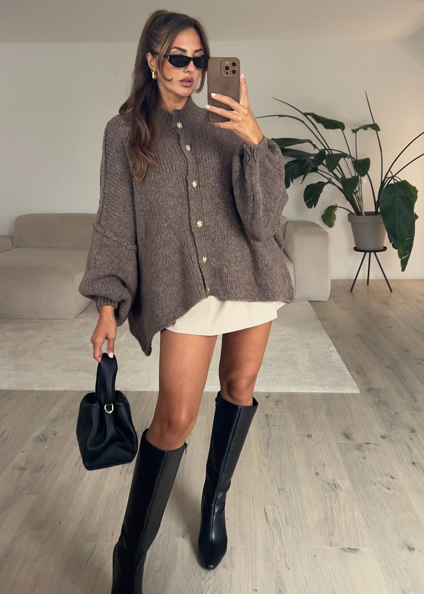 Oversize Strickjacke - NAHA