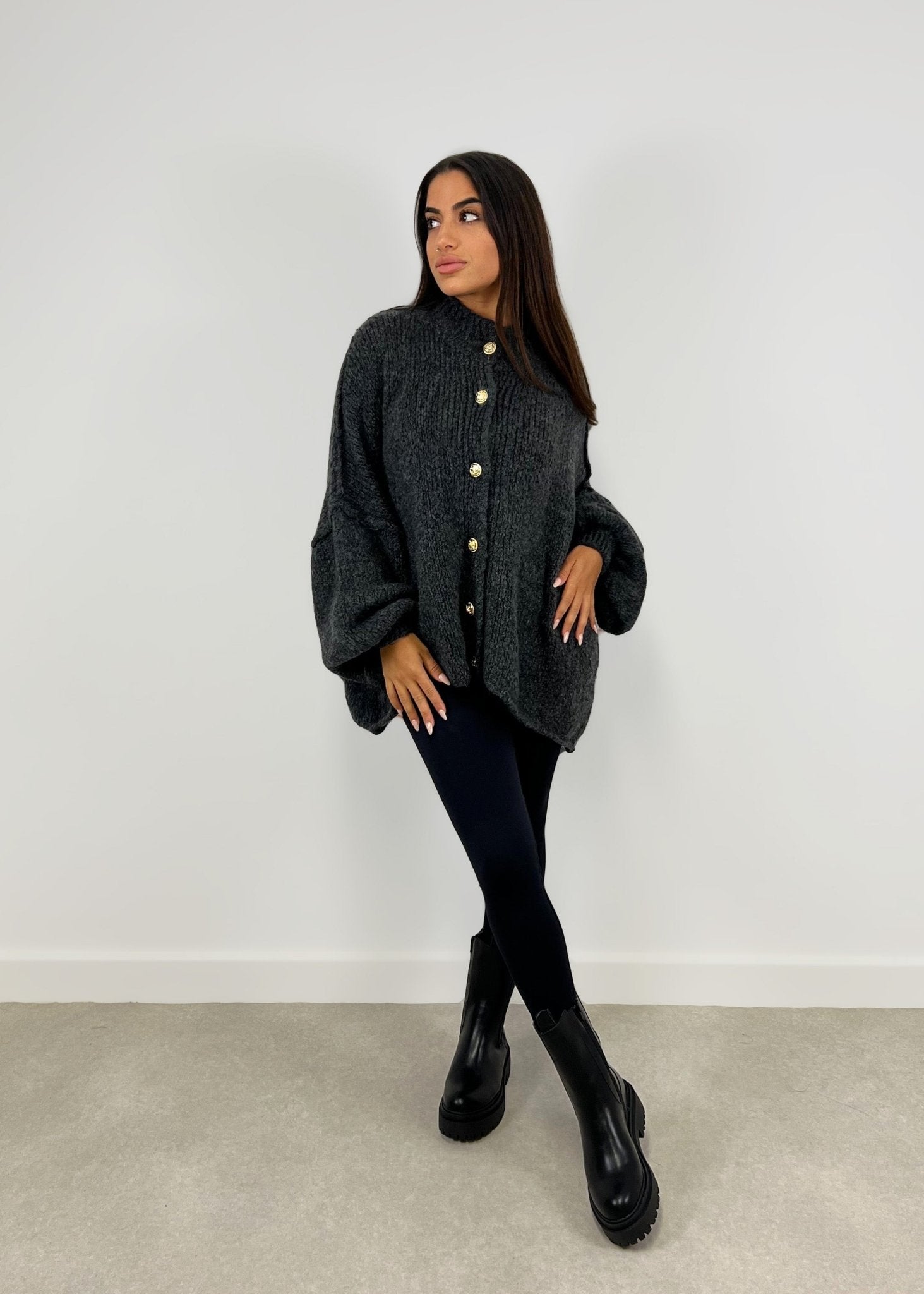 Oversize Strickjacke - NAHA