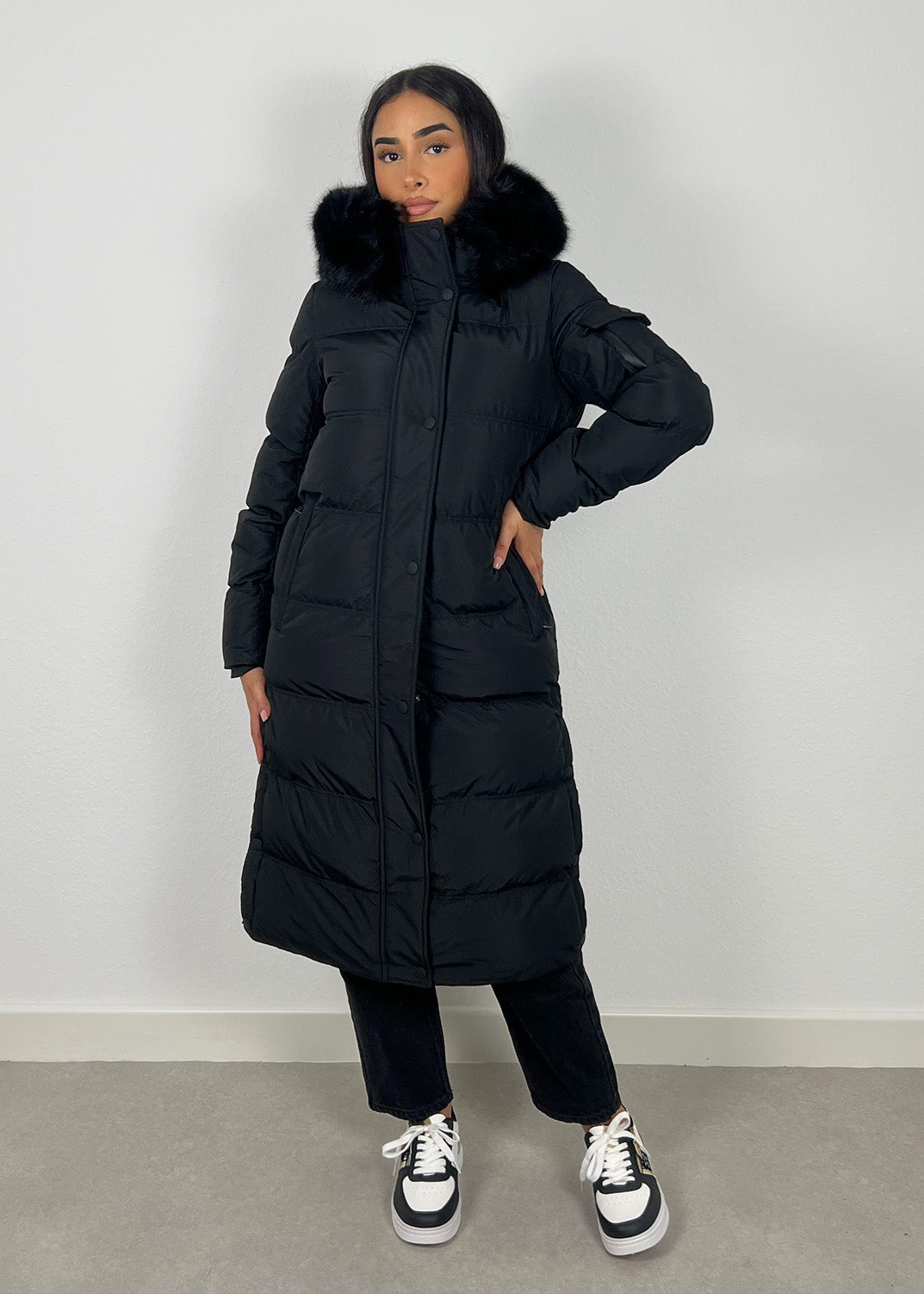 Parka mit Kunstfell - NAHA