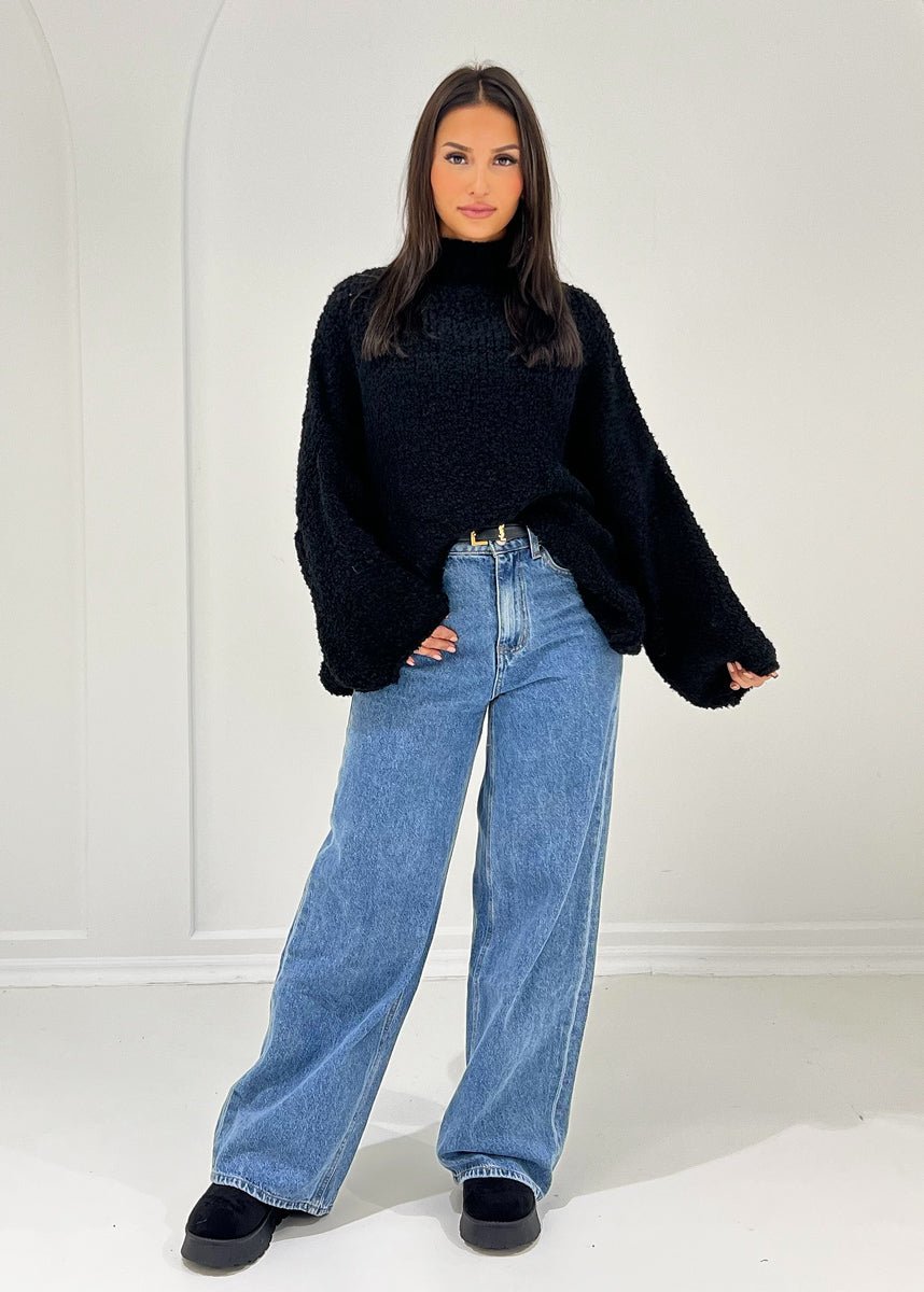 Pullover aus kuscheligem Bouclé - NAHA