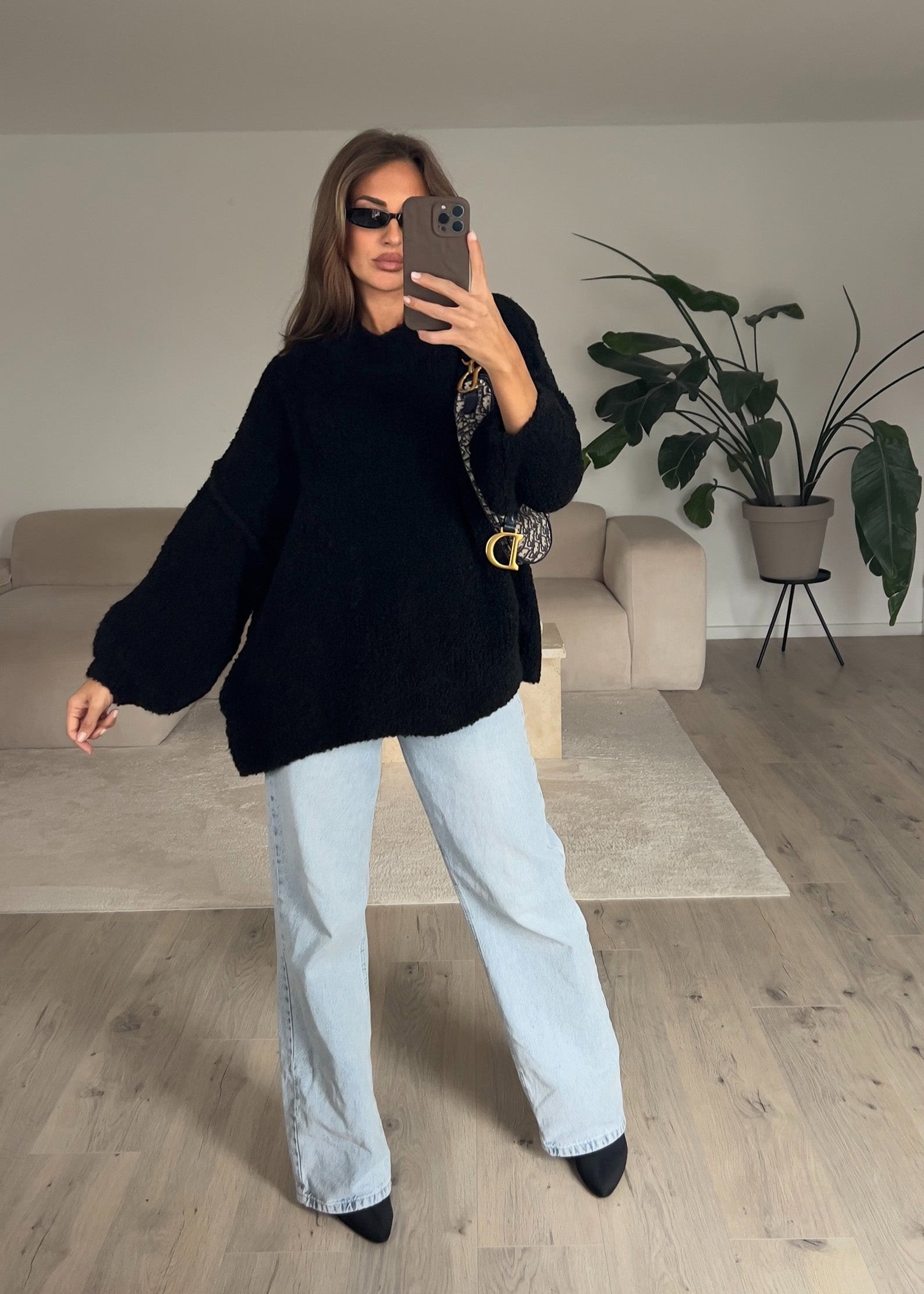 Pullover aus kuscheligem Bouclé