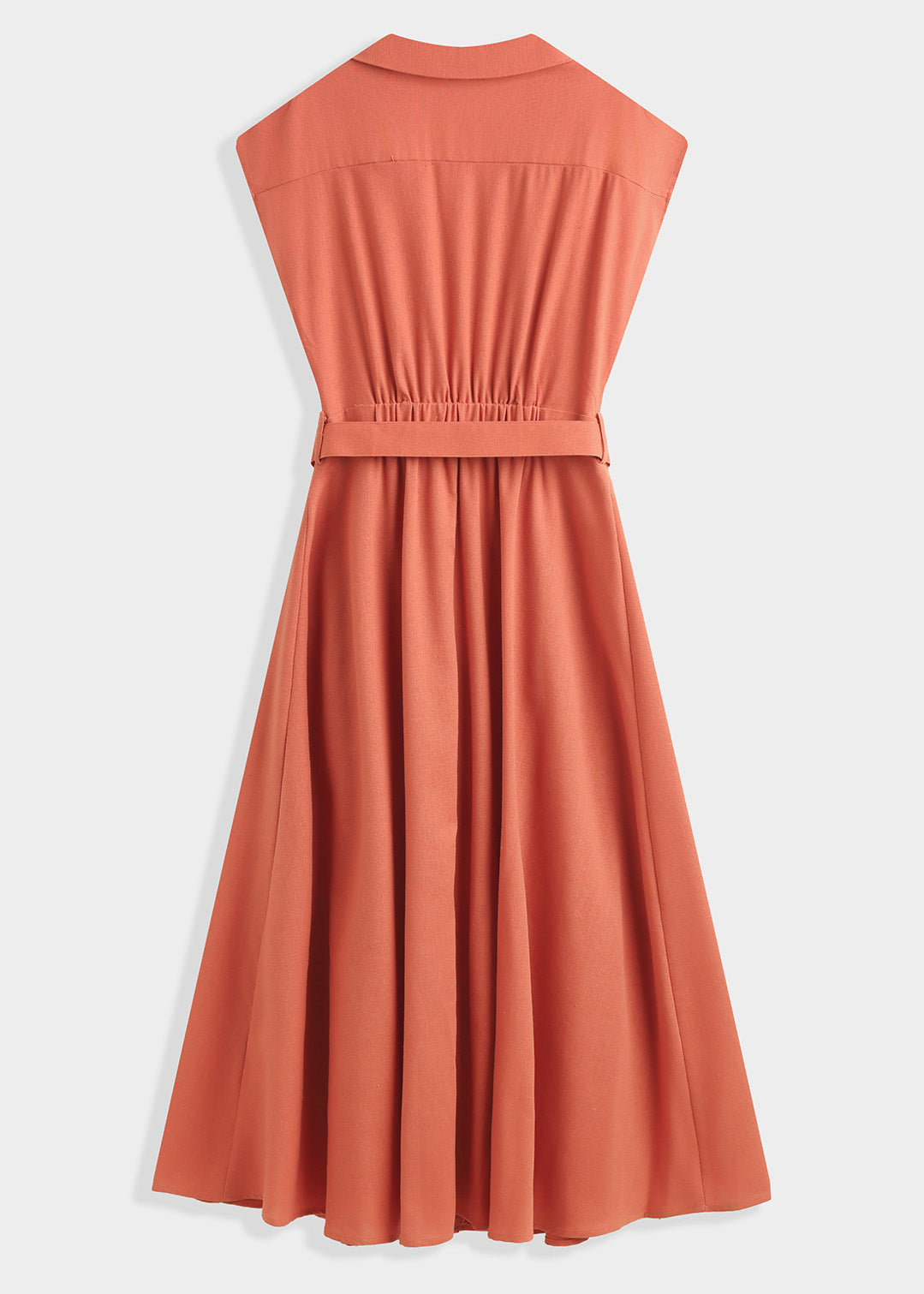 Ärmelloses Hemdkleid