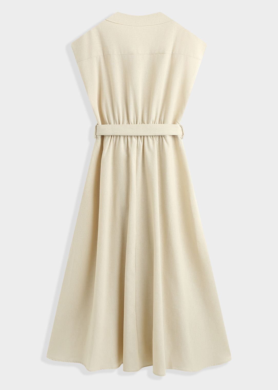 Ärmelloses Hemdkleid