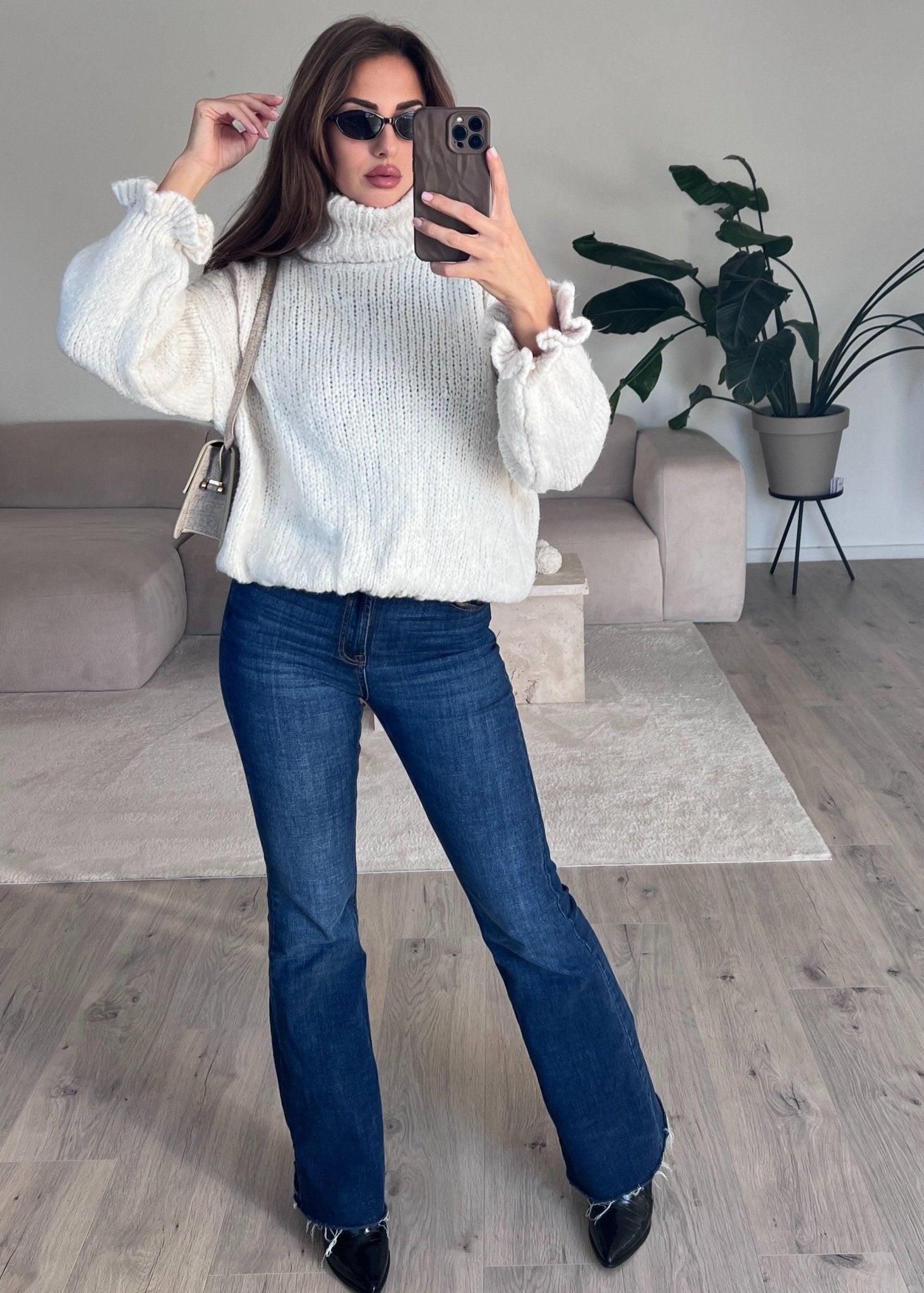 Rollkragen Pullover - NAHA