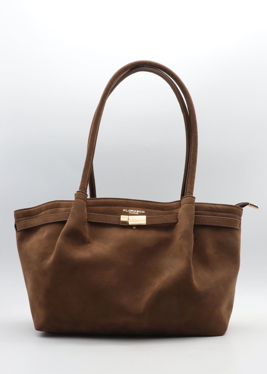 Schultertasche in Lederoptik - NAHA