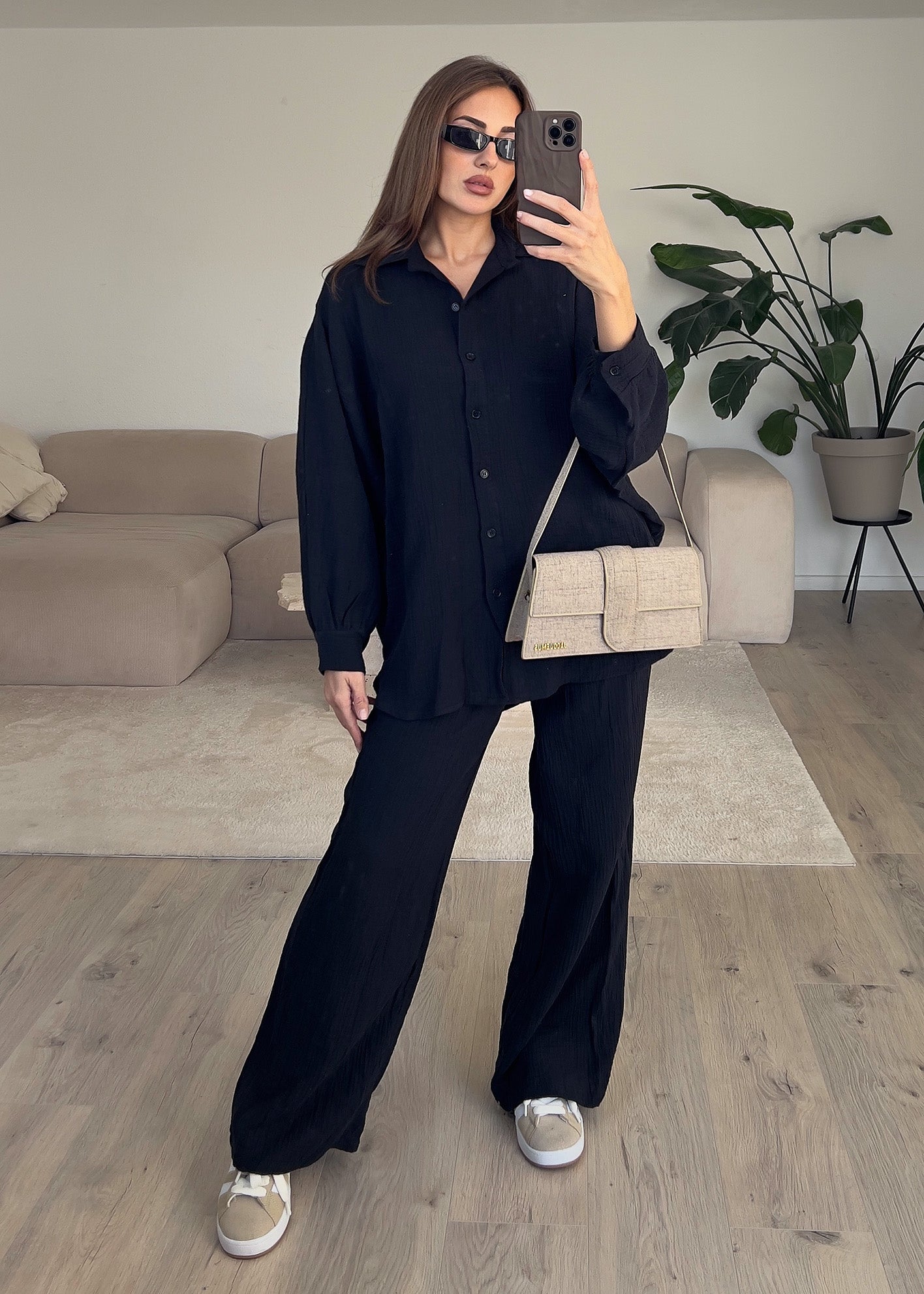 Oversize Musseline Set