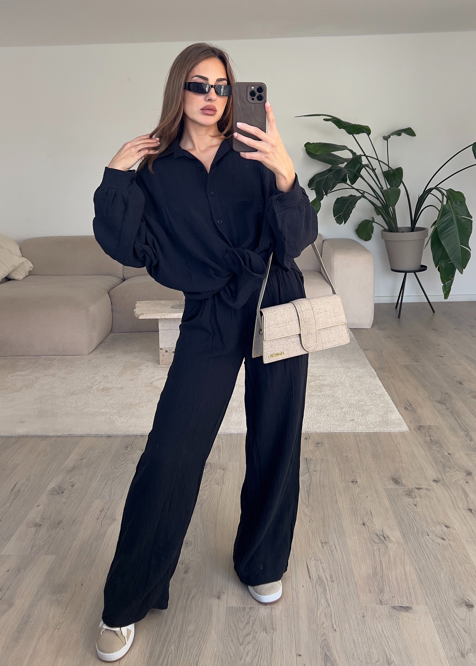 Oversize Musseline Set