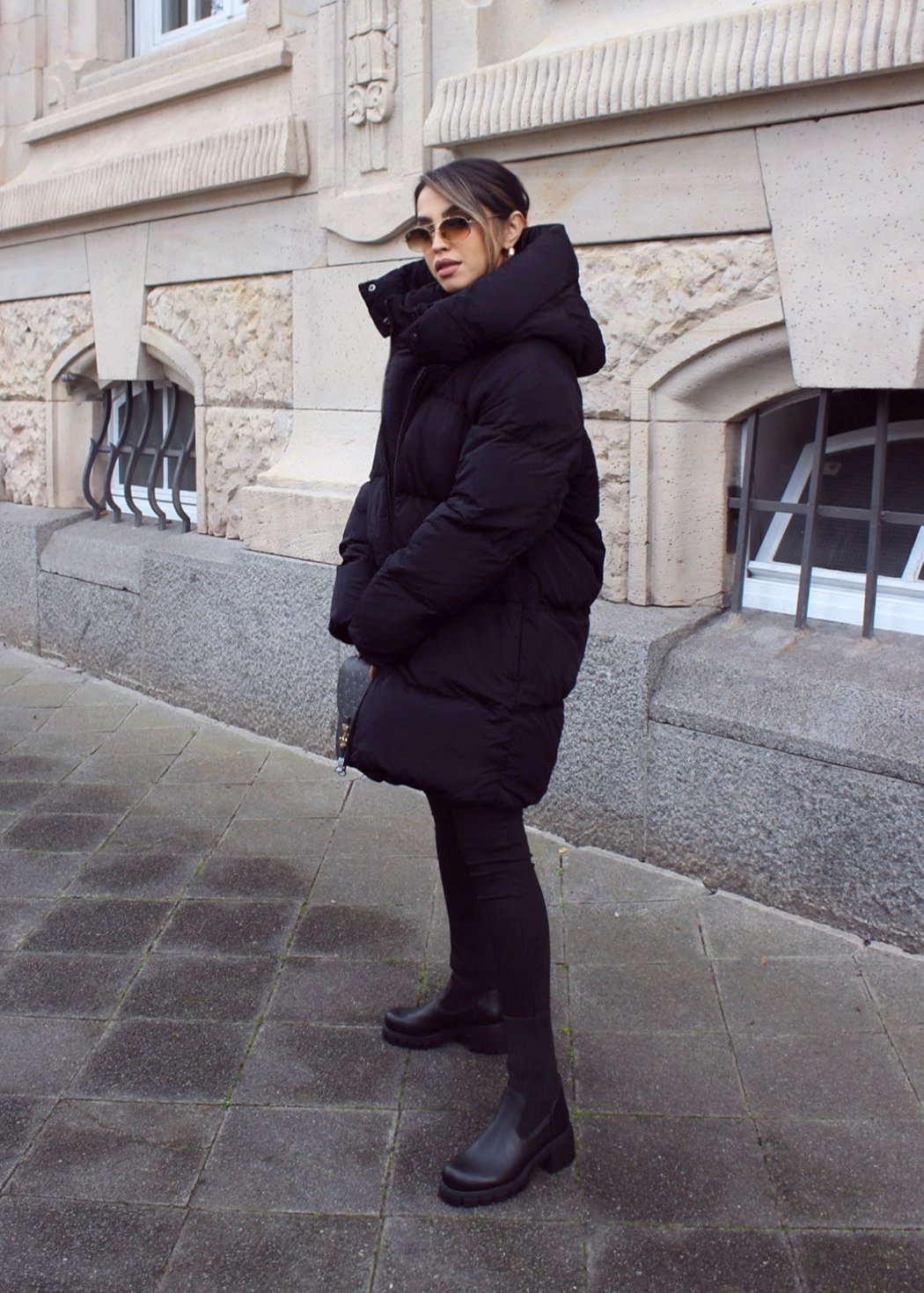 Steppjacke mit Kapuze - NAHA