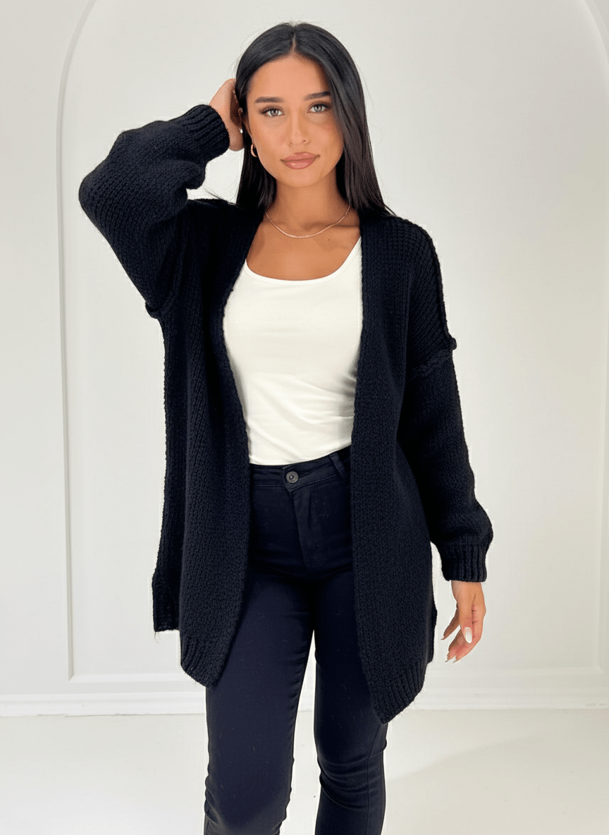 Strickcardigan mit softer Struktur - NAHA