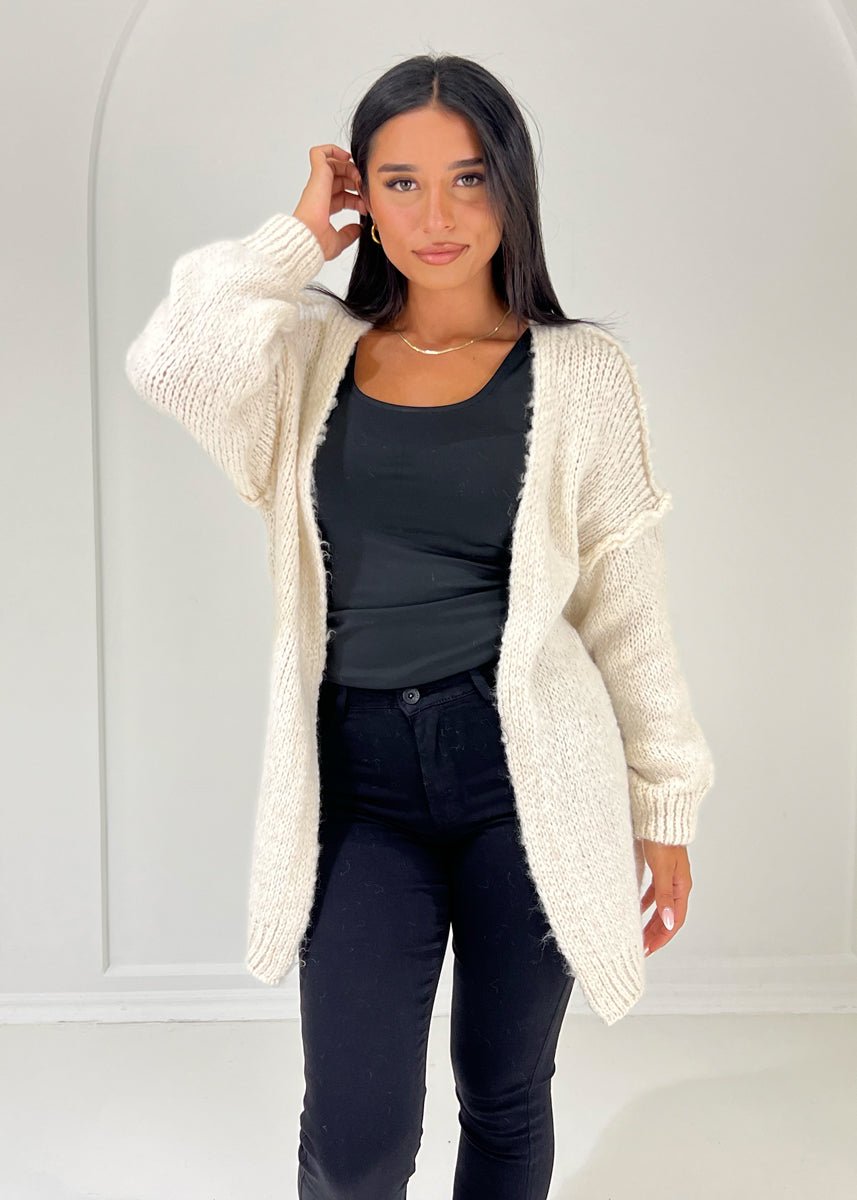 Strickcardigan mit softer Struktur - NAHA