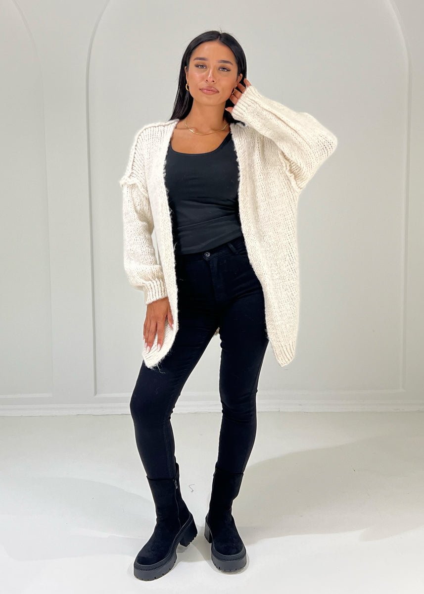 Strickcardigan mit softer Struktur - NAHA