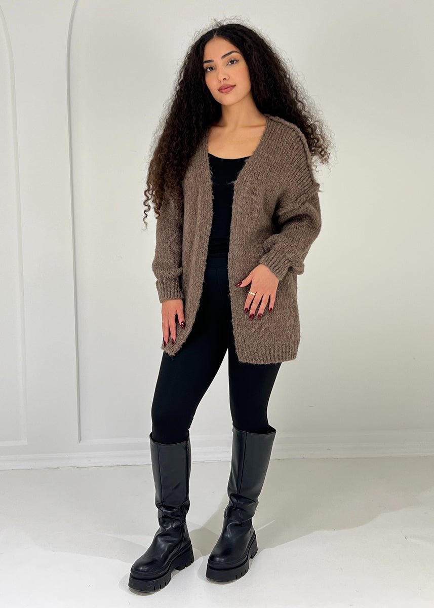 Strickcardigan mit softer Struktur - NAHA