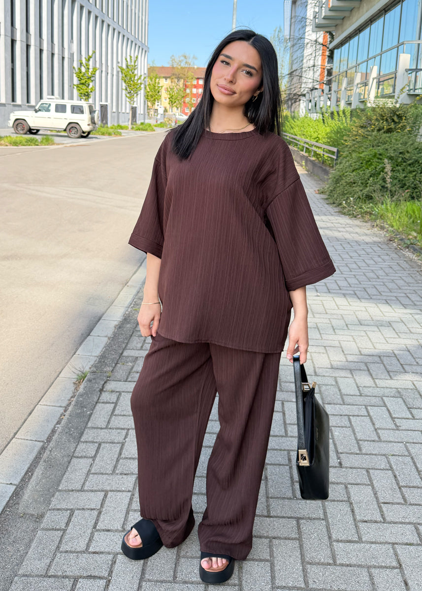 Zweiteiler mit lockerem Schnitt