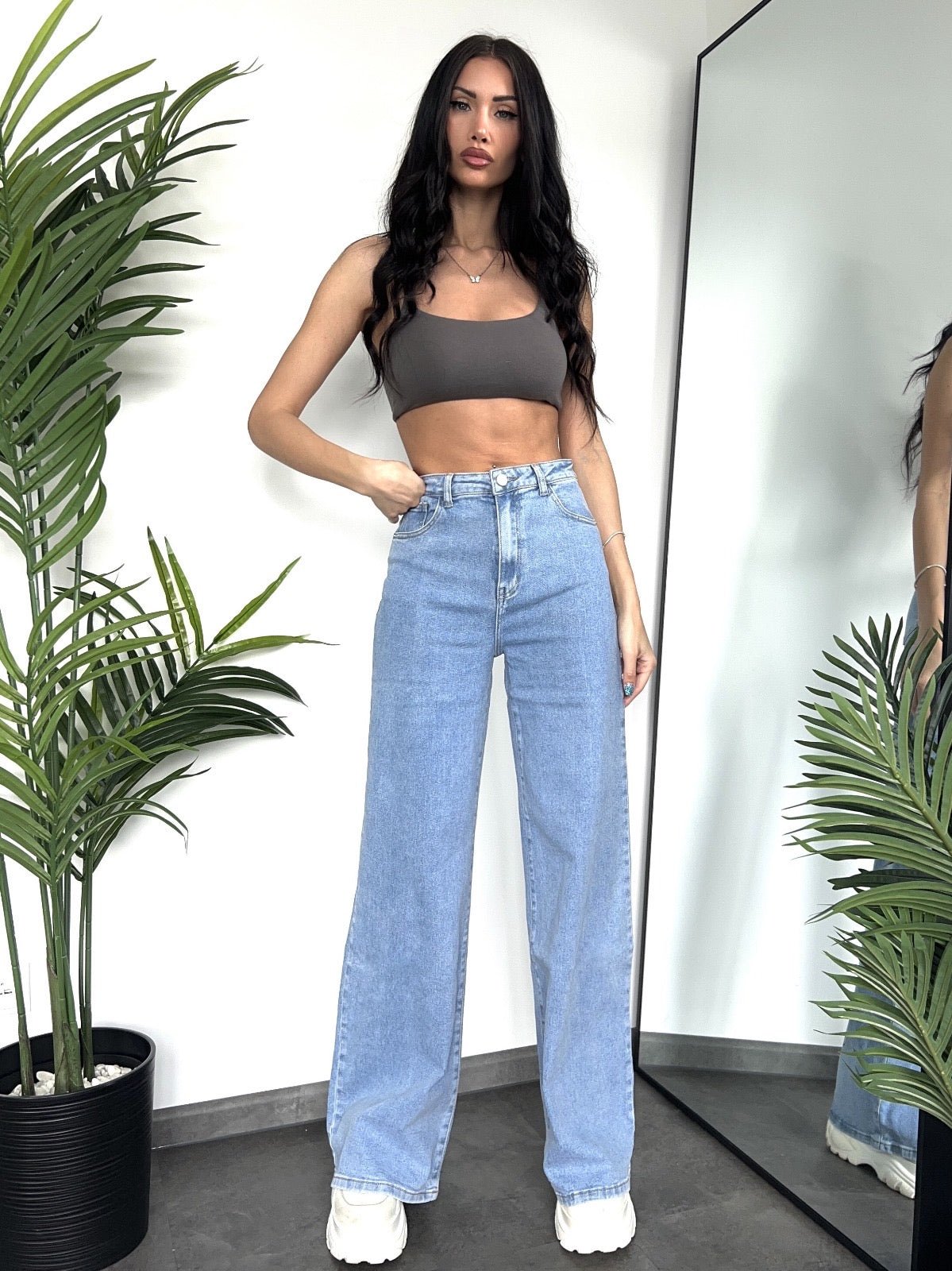 Wide Leg Jeans - NAHA