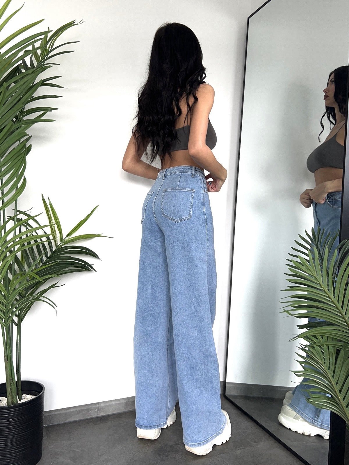 Wide Leg Jeans - NAHA