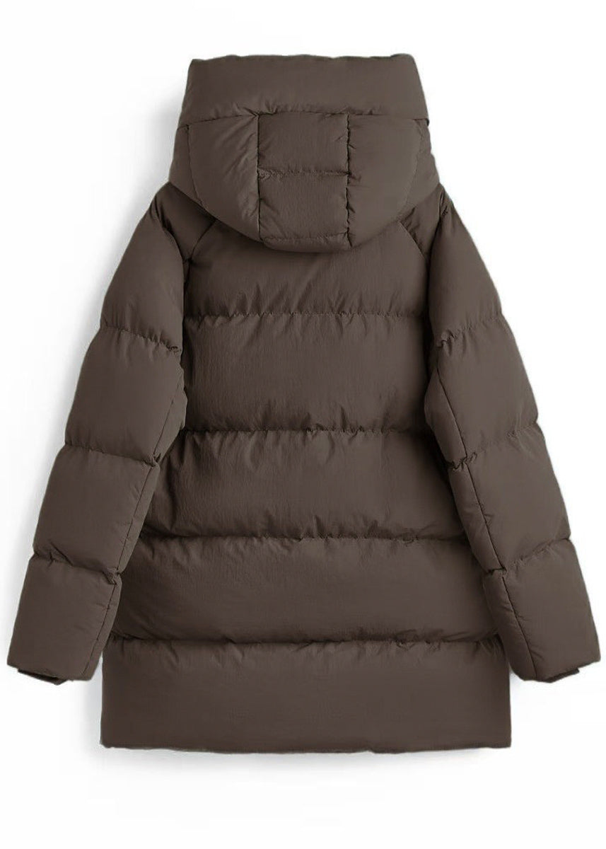 Steppjacke mit Kapuze