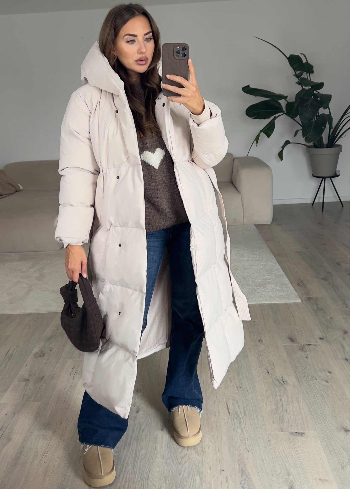 Winterjacke mit Kapuze - NAHA