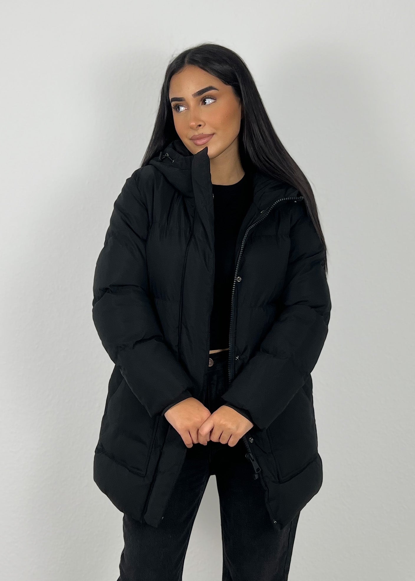Winterjacke mit Kapuze - NAHA