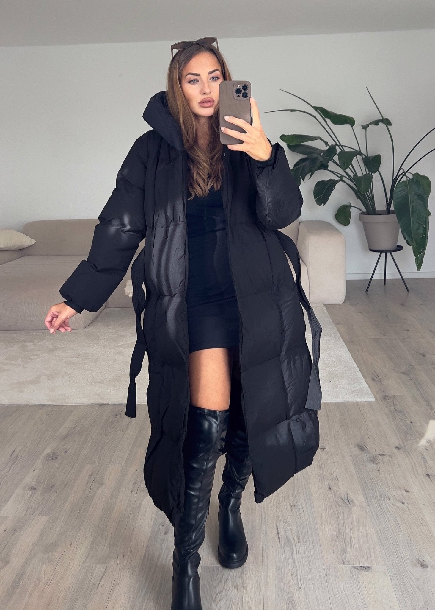 Winterjacke mit Kapuze - NAHA