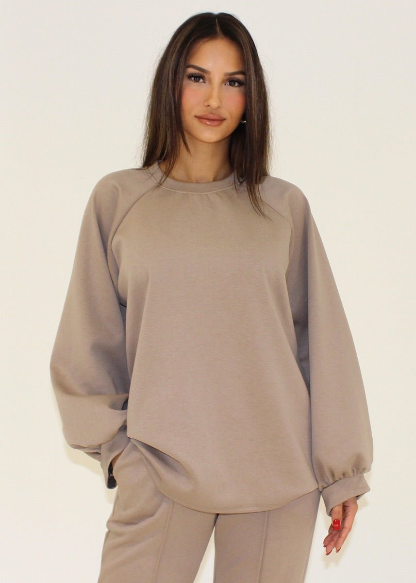 Zweiteiler mit weitem Oberteil & Hose - NAHA