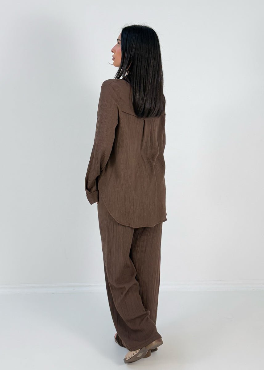 Zweiteiler Set mit Hemd und weiter Hose - NAHA