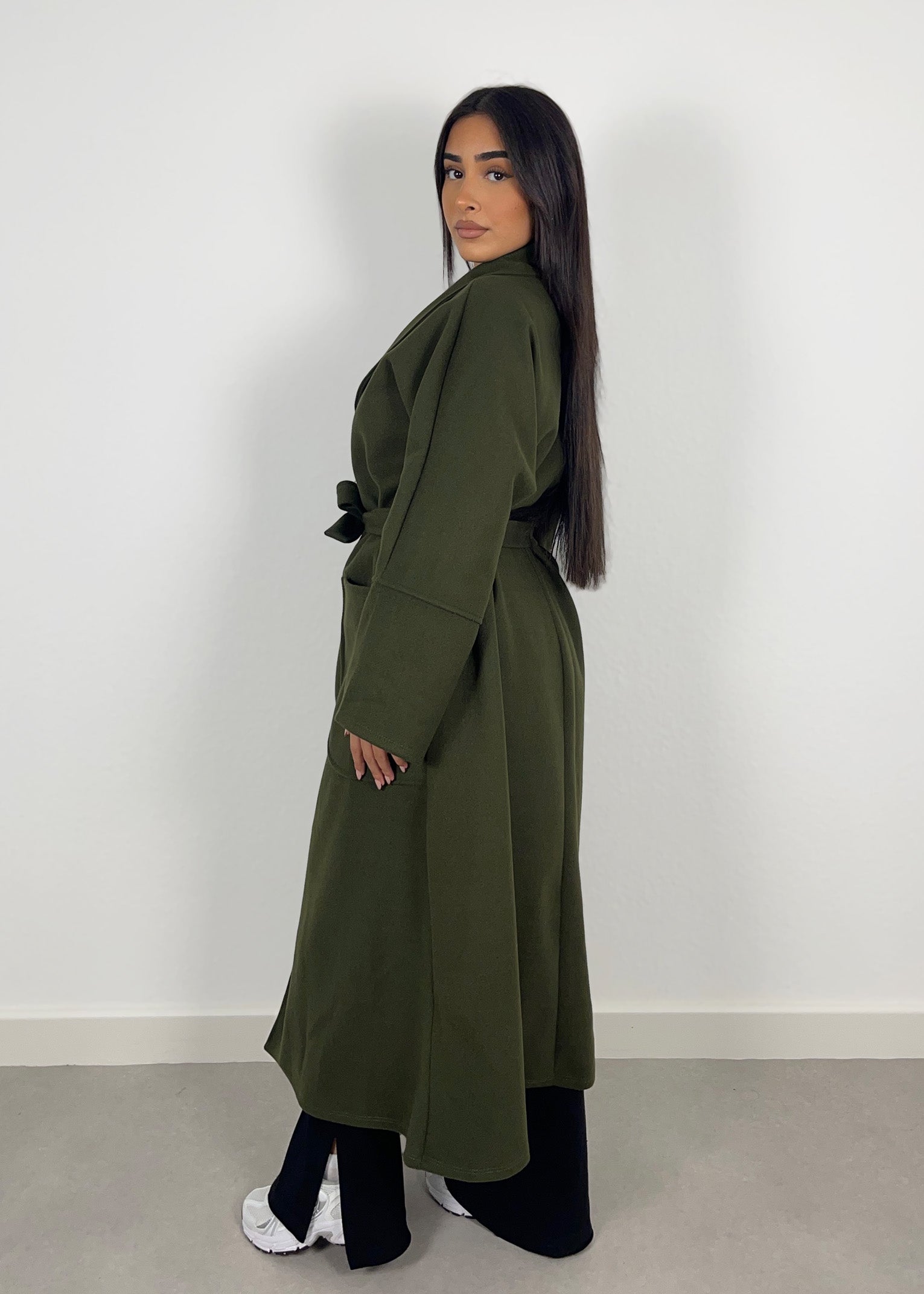 Eleganter Bindemantel