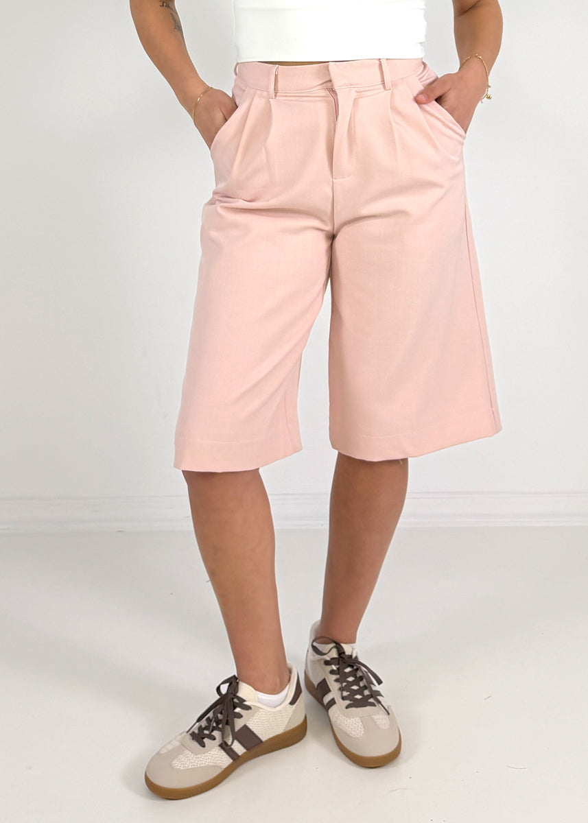 Lange High-Waist Shorts