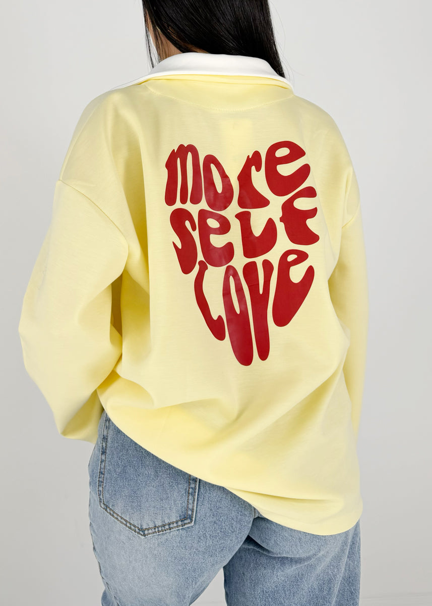 Oversize Sweatshirt mit Print