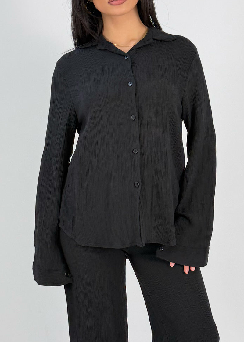 Zweiteiler Set mit Hemd und weiter Hose