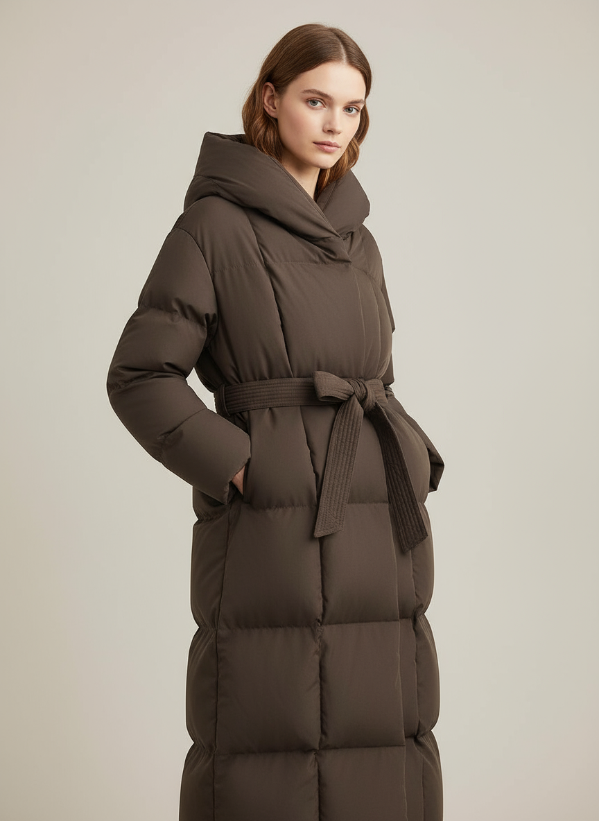 Winterjacke mit Kapuze