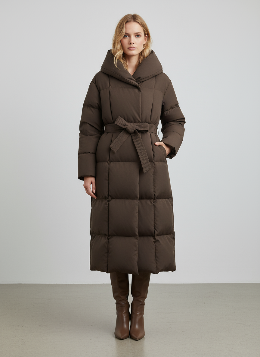 Winterjacke mit Kapuze