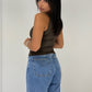 Basic Top mit Rundhalsausschnitt - NAHA
