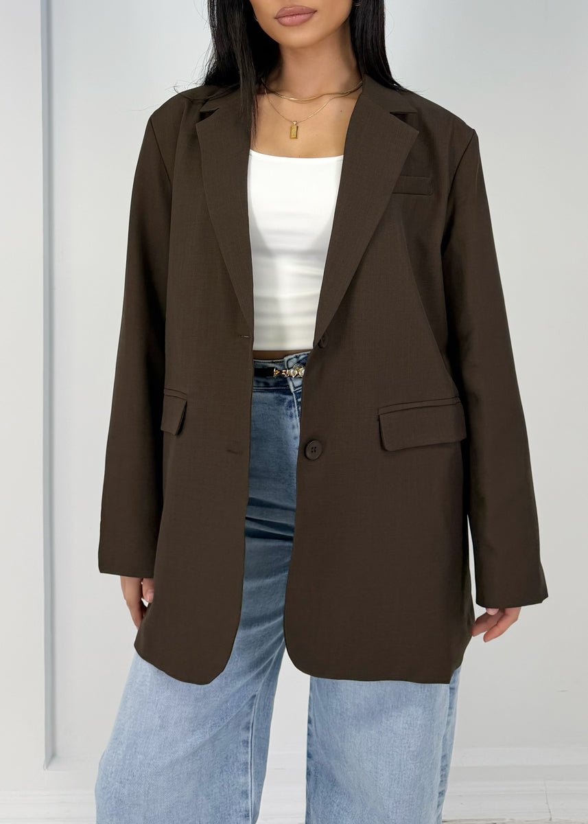 Blazer mit Knopf - NAHA