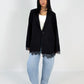 Blazer mit Spitzendetails - NAHA