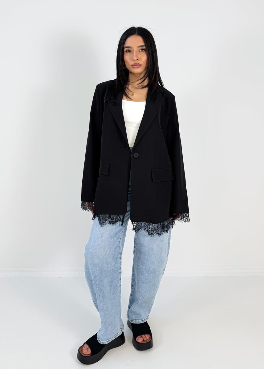 Blazer mit Spitzendetails - NAHA