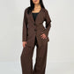 Blazer-Set mit Hose und Gürtel - NAHA