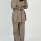Blazer-Set mit Hose und Gürtel - NAHA