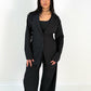 Blazer-Set mit Hose und Gürtel - NAHA