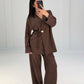 Blazer-Set mit Hose und Knopf - NAHA