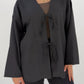 Bluse mit Bindebändern - NAHA