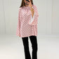 Bluse mit Punkten & weiten Ärmeln - NAHA