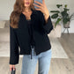 Bluse mit Schleifen - NAHA